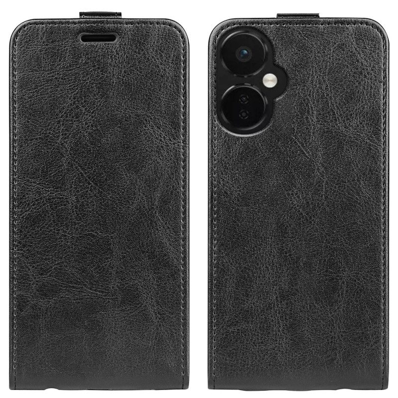 Custodia in pelle OnePlus Nord CE 3 Lite 5G Folio Cover Aletta Verticale