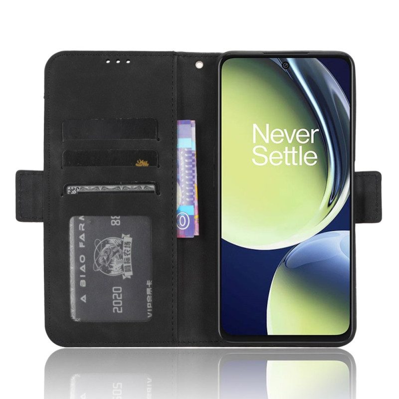 Custodia in pelle OnePlus Nord CE 3 Lite 5G Multi-carte