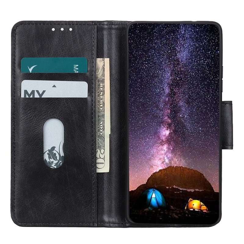 Folio Cover OnePlus Nord CE 3 Lite 5G Chiusura In Pelle Stile Reversibile