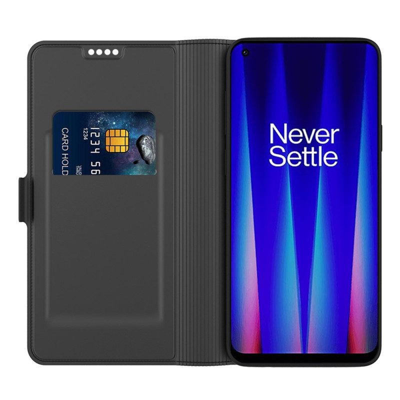 Folio Cover OnePlus Nord CE 3 Lite 5G Custodia in pelle Stile In Pelle