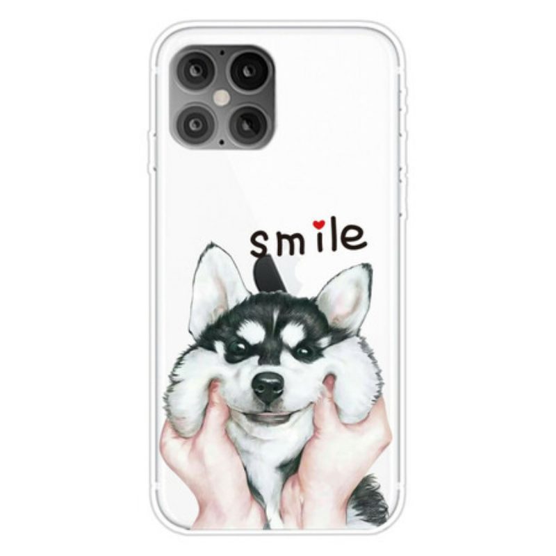 Cover iPhone 12 Pro Max Cane Sorridente