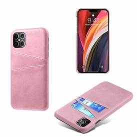 Cover iPhone 12 Pro Max Doppio Titolare Della Carta