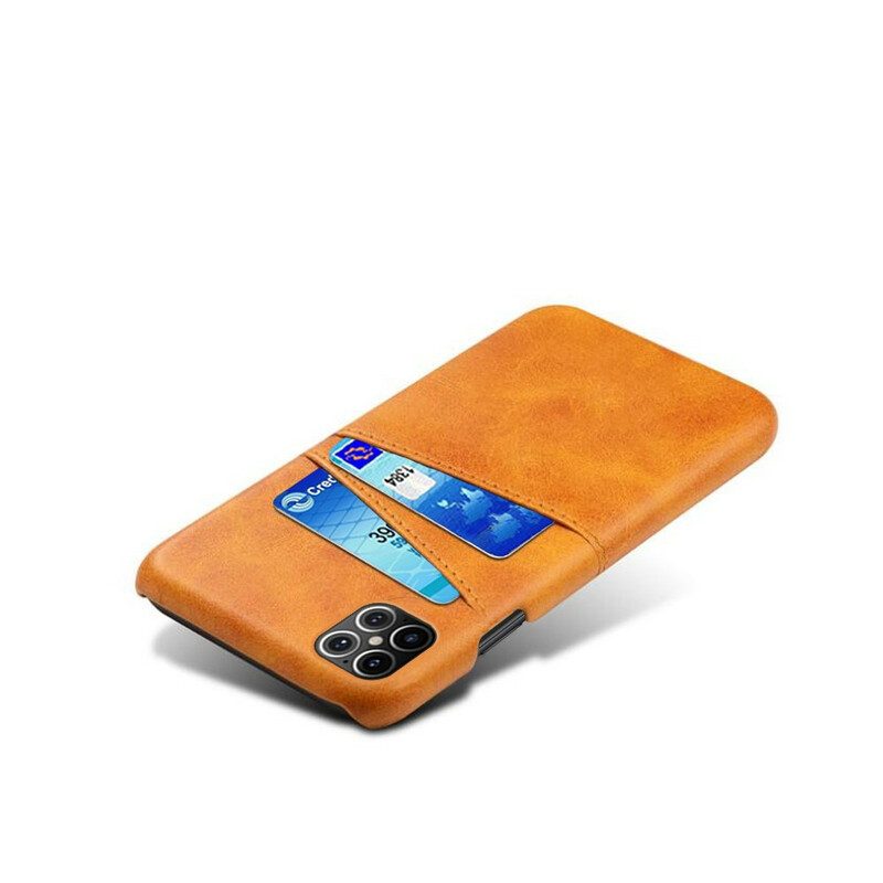 Cover iPhone 12 Pro Max Doppio Titolare Della Carta