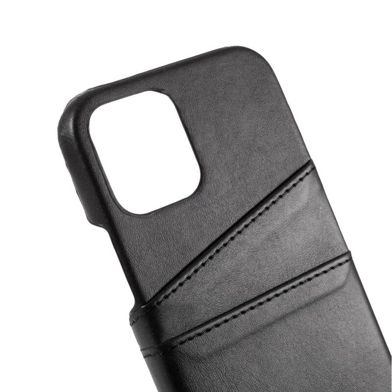 Cover iPhone 12 Pro Max Doppio Titolare Della Carta