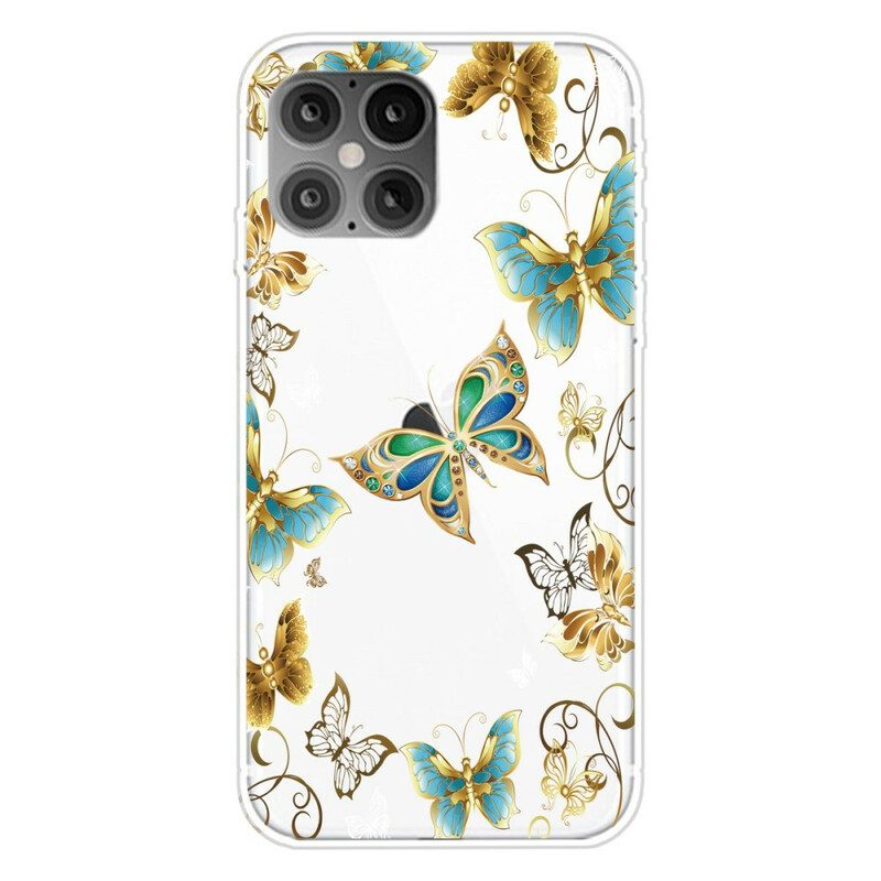 Cover iPhone 12 Pro Max Farfalle