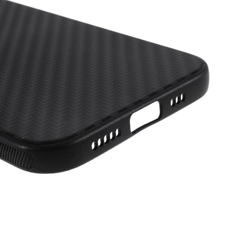 Cover iPhone 12 Pro Max Fibra Di Carbonio