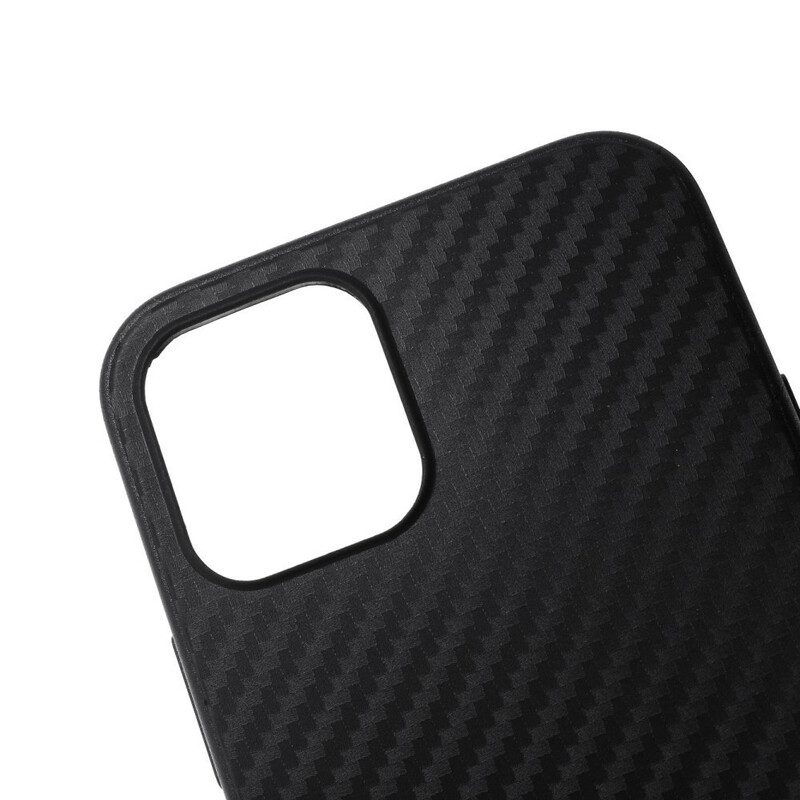 Cover iPhone 12 Pro Max Fibra Di Carbonio