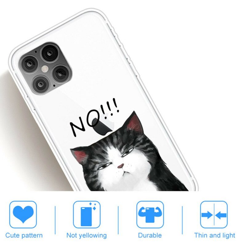 Cover iPhone 12 Pro Max Il Gatto Che Dice Di No