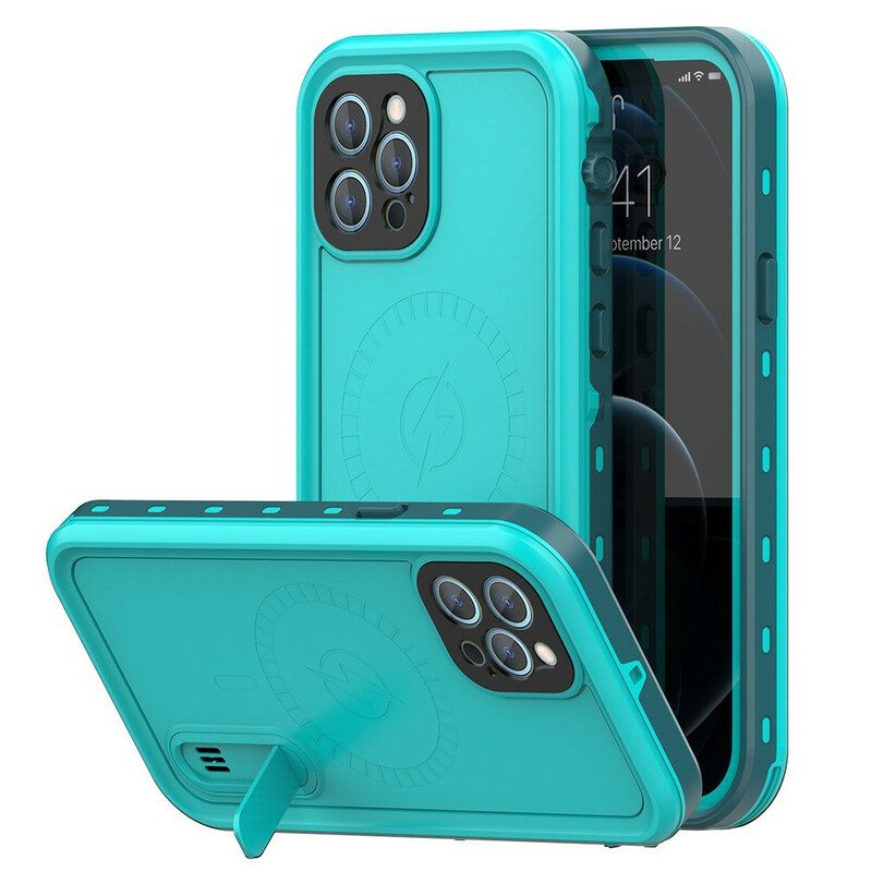 Cover iPhone 12 Pro Max Impermeabile Con Supporto Redppeper