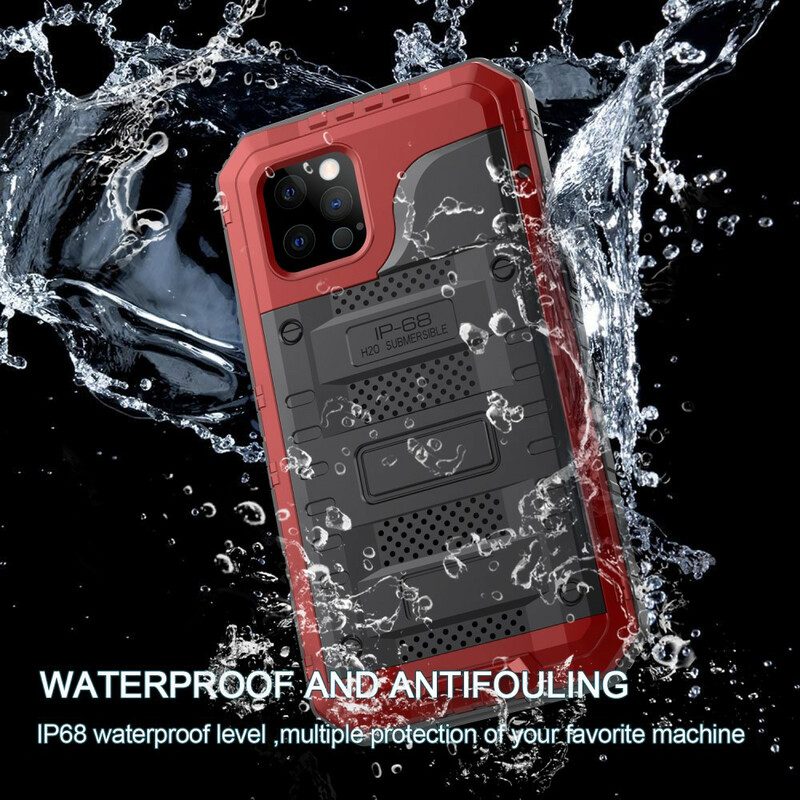 Cover iPhone 12 Pro Max Metallo Super Resistente Impermeabile