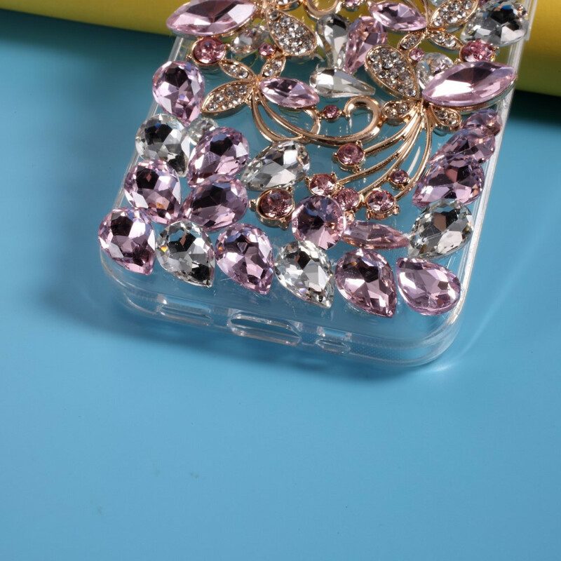 Cover iPhone 12 Pro Max Silicone E Strass