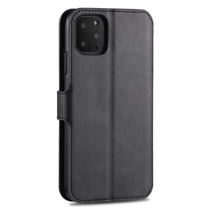 Custodia A Portafoglio iPhone 12 Pro Max Azns Effetto Pelle