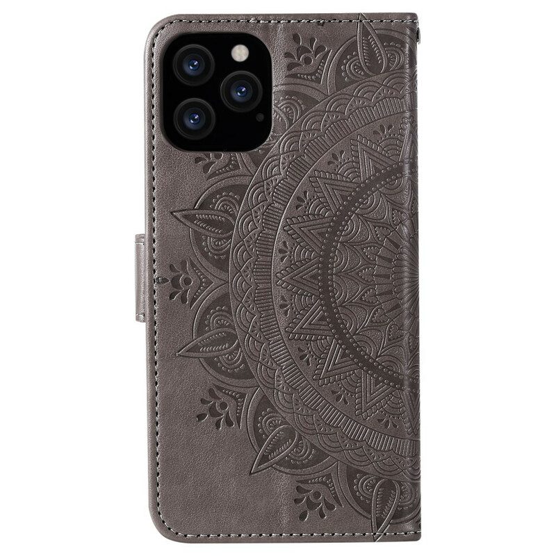 Folio Cover iPhone 12 Pro Max Mandala Del Sole