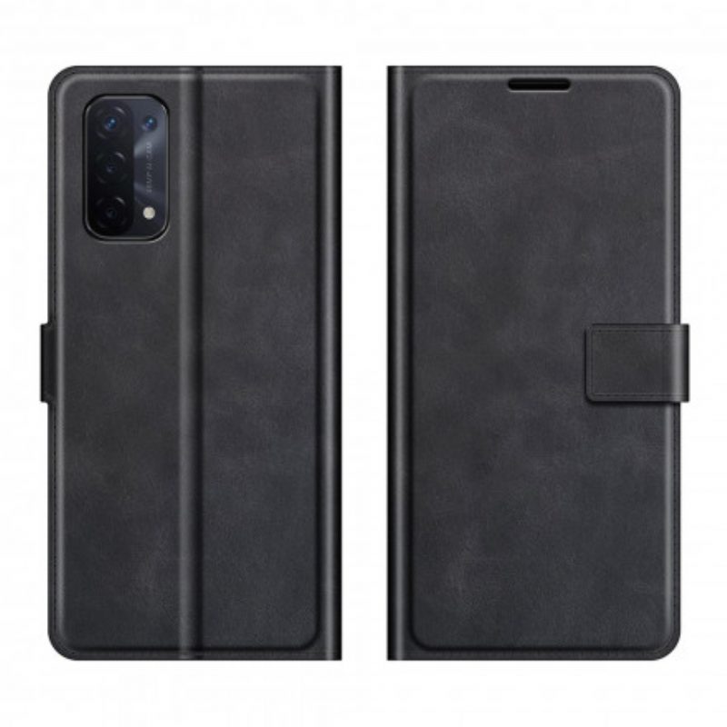 Custodia in pelle Oppo A54 5G / A74 5G Classico Stile Retrò In Pelle