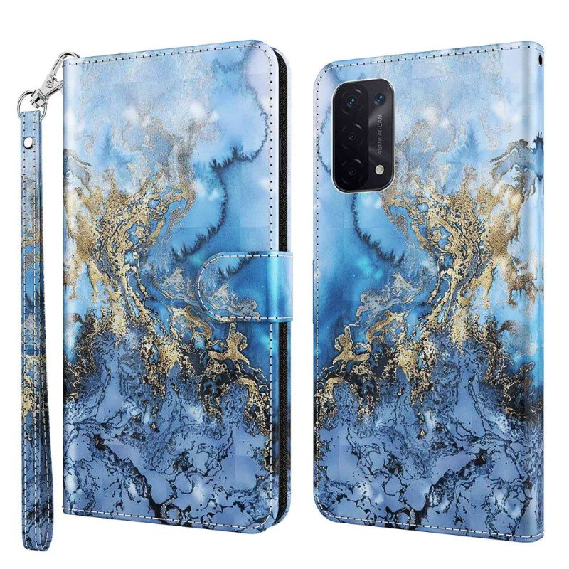 Folio Cover Oppo A54 5G / A74 5G Cinturino Art