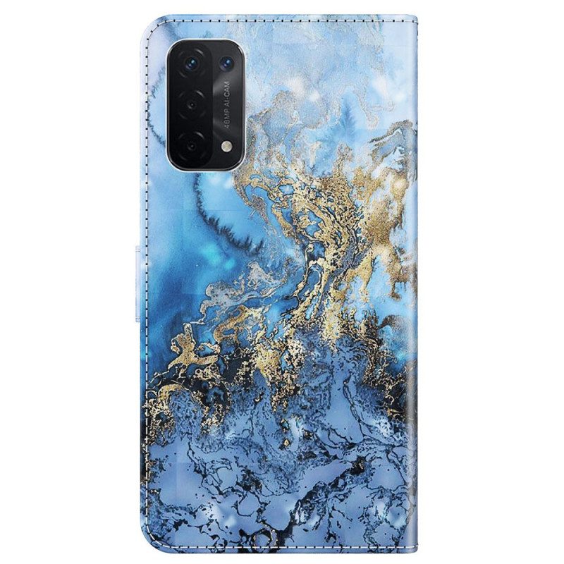 Folio Cover Oppo A54 5G / A74 5G Cinturino Art