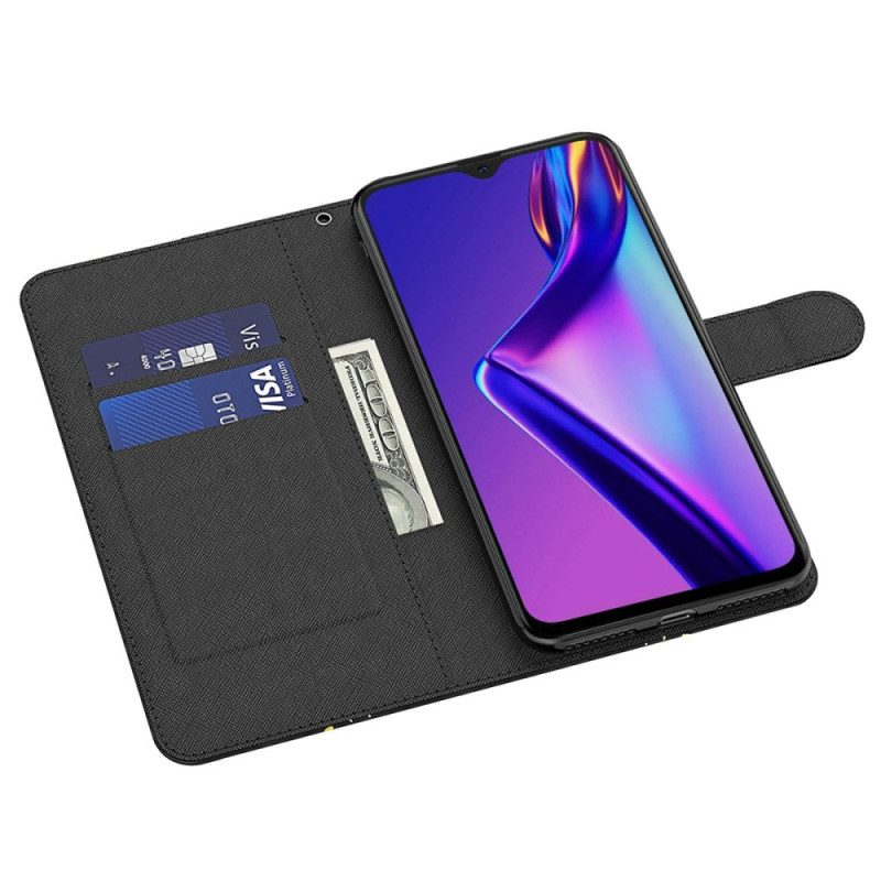 Folio Cover Oppo A54 5G / A74 5G Cordino Lupo