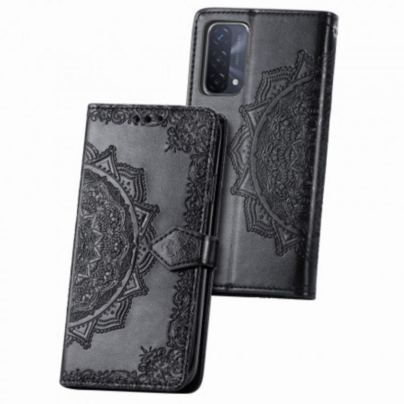 Folio Cover Oppo A54 5G / A74 5G Mandala Medioevo