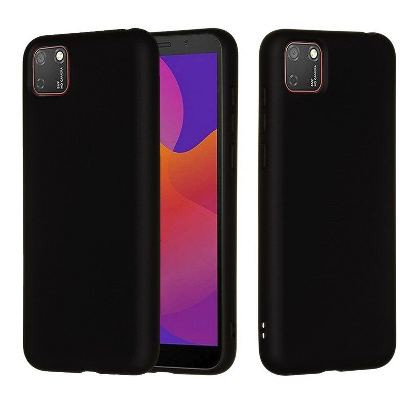 Cover Huawei Y5p Silicone Liquido Con Cordino