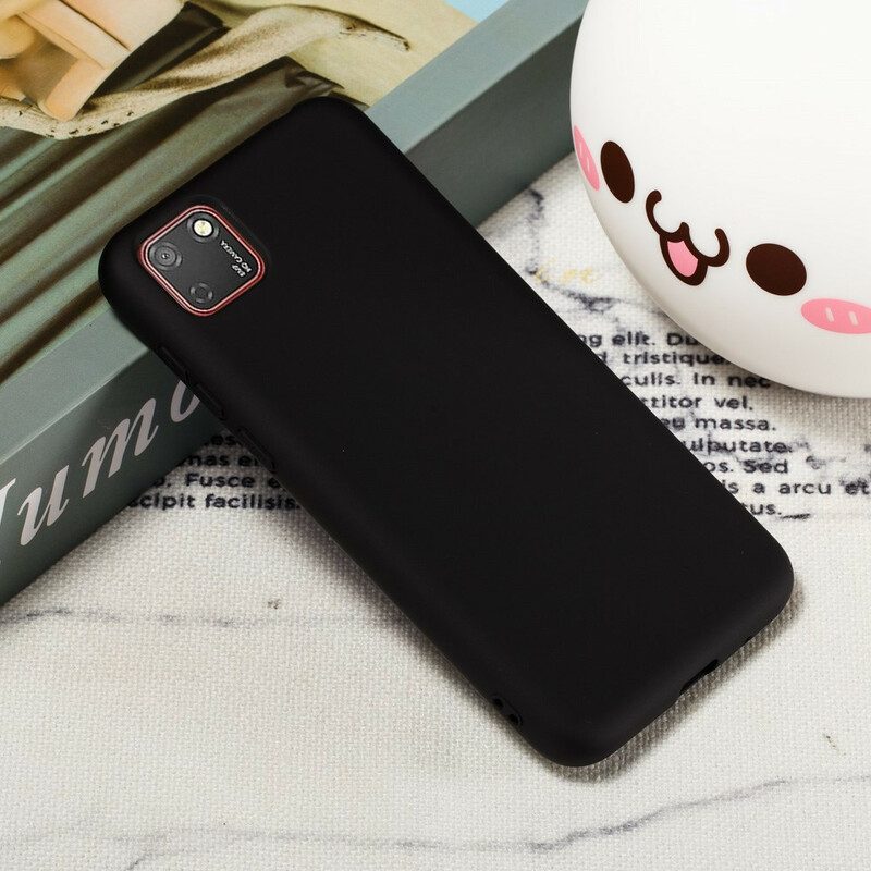 Cover Huawei Y5p Silicone Liquido Con Cordino