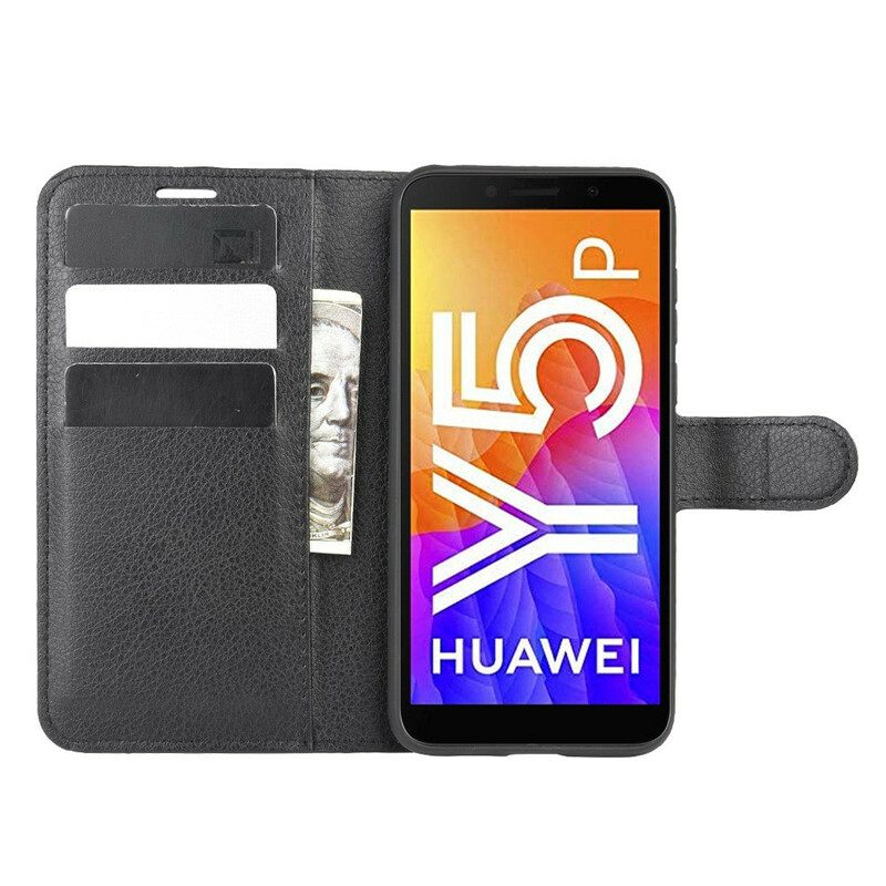 Custodia in pelle Huawei Y5p Classico