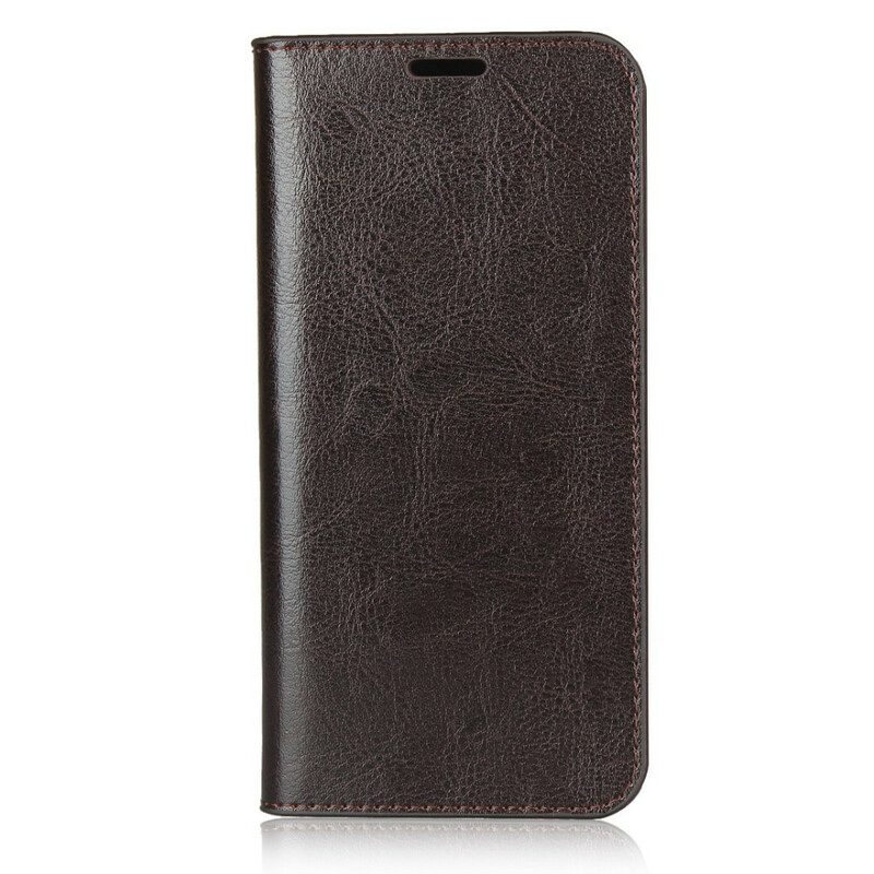 Folio Cover Huawei Y5p Custodia in pelle Pelle Vera