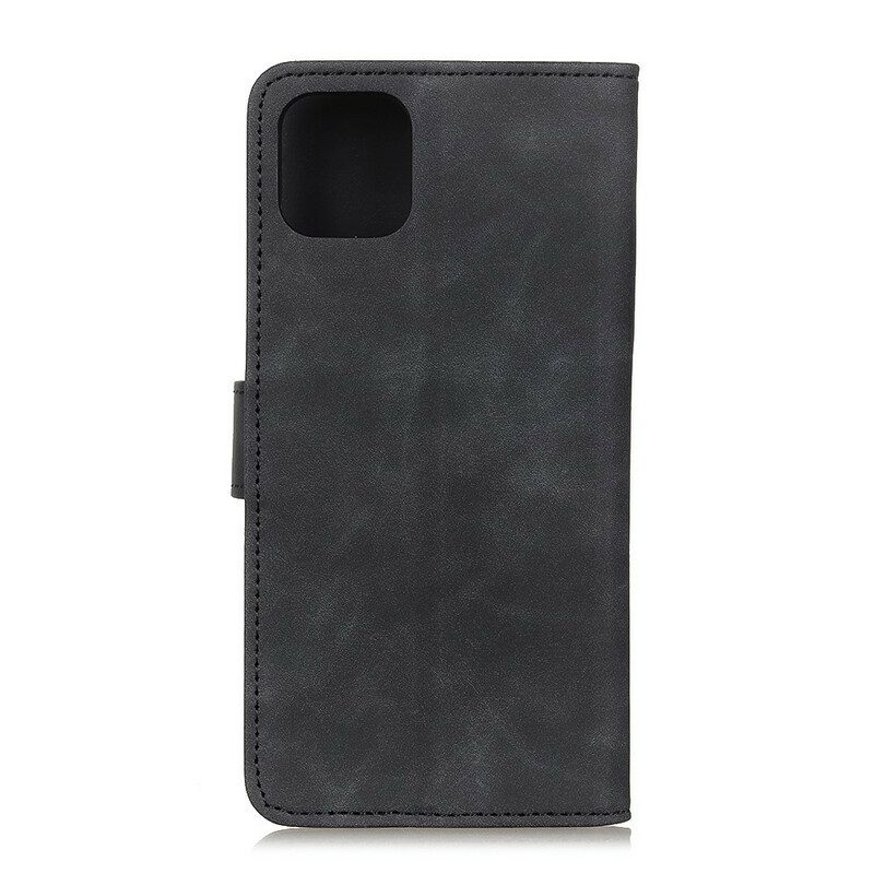 Folio Cover Huawei Y5p Khazneh Effetto Pelle Vintage