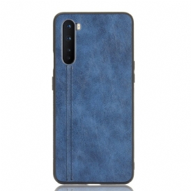 Cover OnePlus Nord Cuciture In Pelle Stile