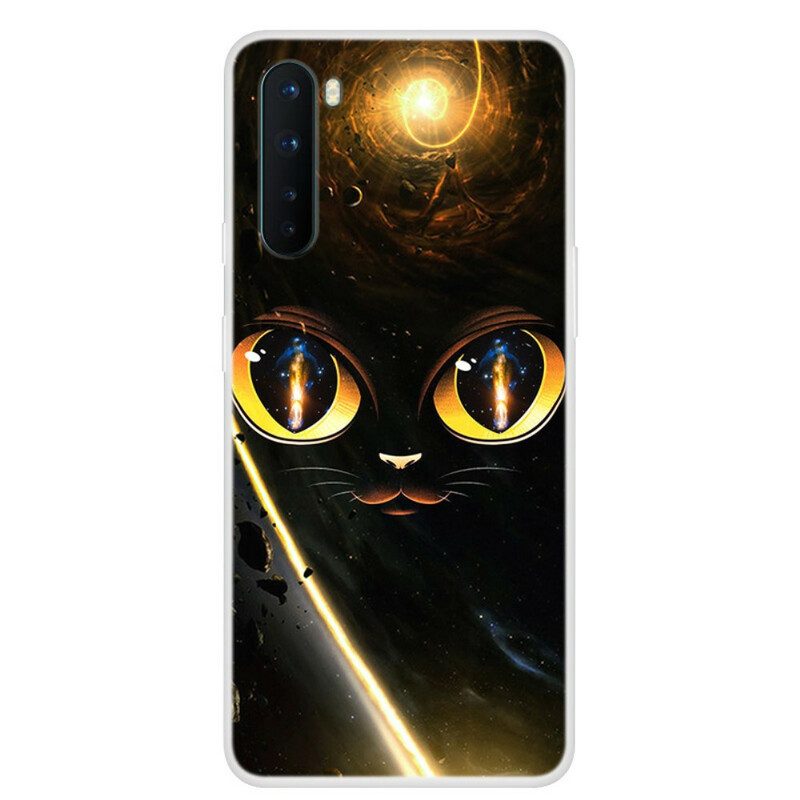 Cover OnePlus Nord Gatto Galassia