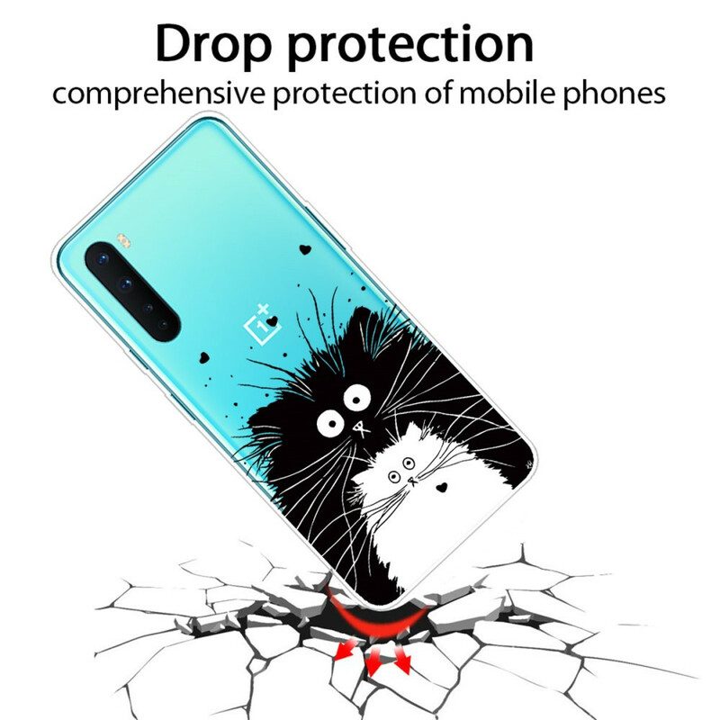 Cover OnePlus Nord Guarda I Gatti