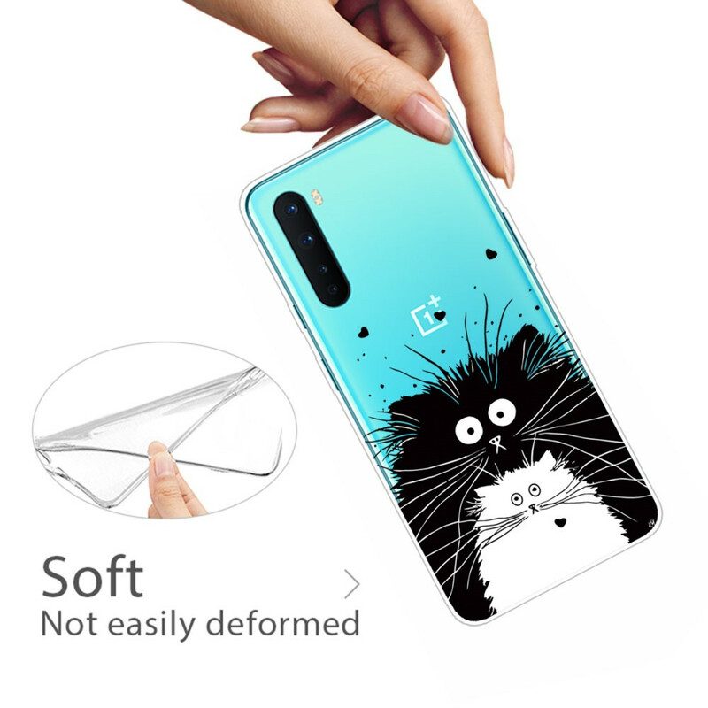 Cover OnePlus Nord Guarda I Gatti