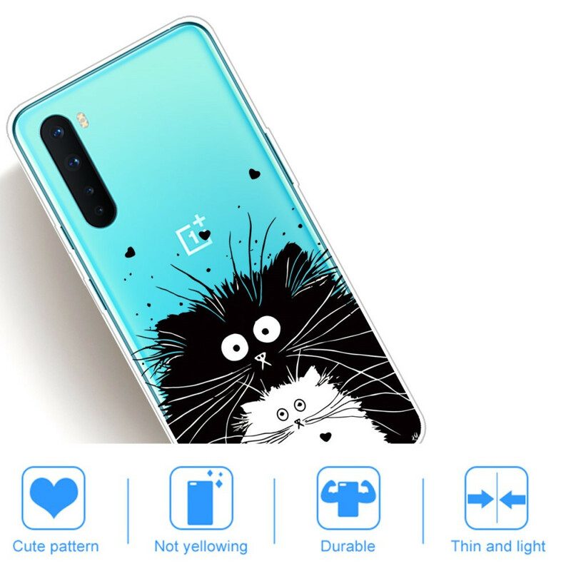 Cover OnePlus Nord Guarda I Gatti