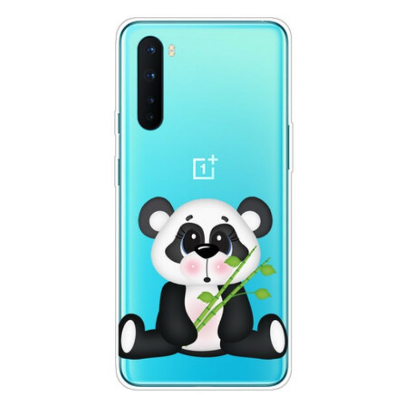 Cover OnePlus Nord Panda Triste Senza Soluzione Di Continuità