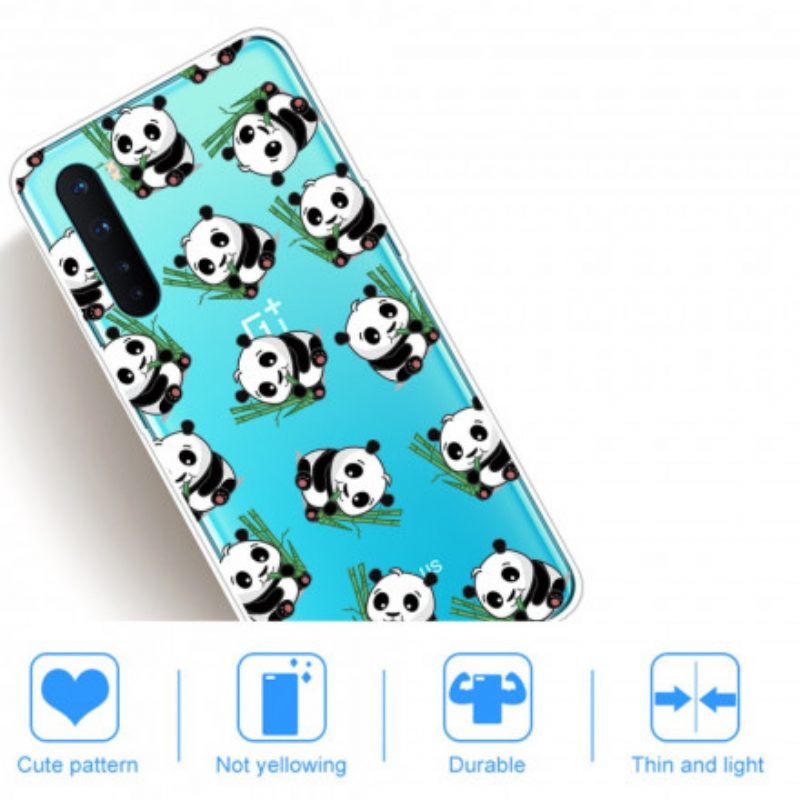 Cover OnePlus Nord Piccoli Panda