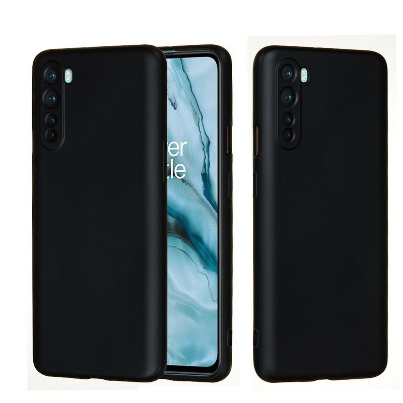 Cover OnePlus Nord Silicone Liquido Con Cordino