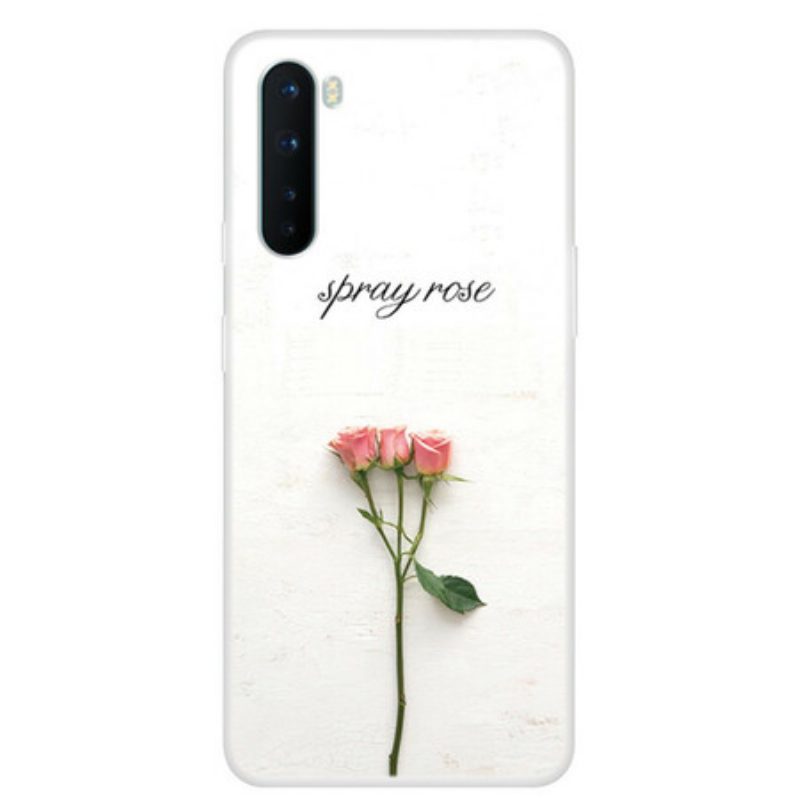 Cover OnePlus Nord Spruzza Le Rose