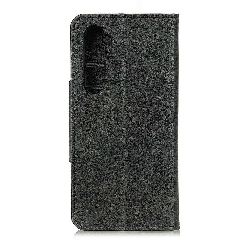 Folio Cover OnePlus Nord Bottone Decorativo In Ecopelle