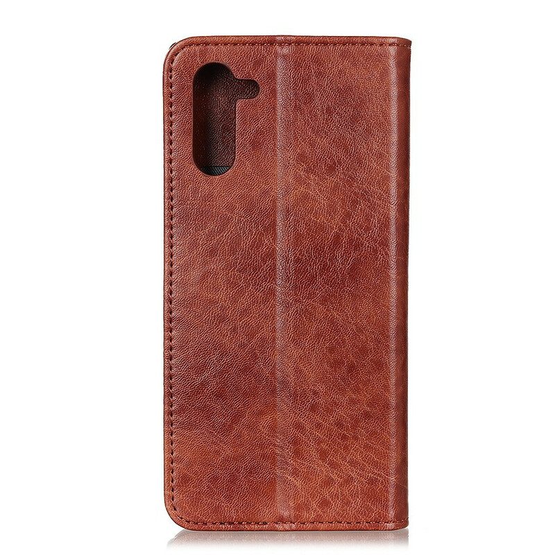 Folio Cover OnePlus Nord Custodia in pelle Stile Pelle Sobrietà