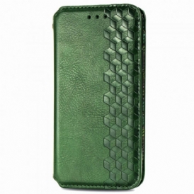 Folio Cover OnePlus Nord Custodia in pelle Texture Diamante Effetto Pelle