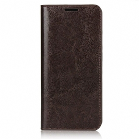 Folio Cover OnePlus Nord Custodia in pelle Pelle Vera