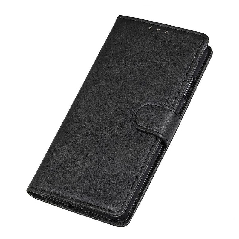 Folio Cover OnePlus Nord Retro Effetto Pelle Opaca