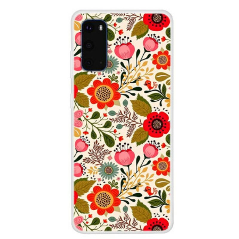 Cover Samsung Galaxy S20 Arazzo Floreale