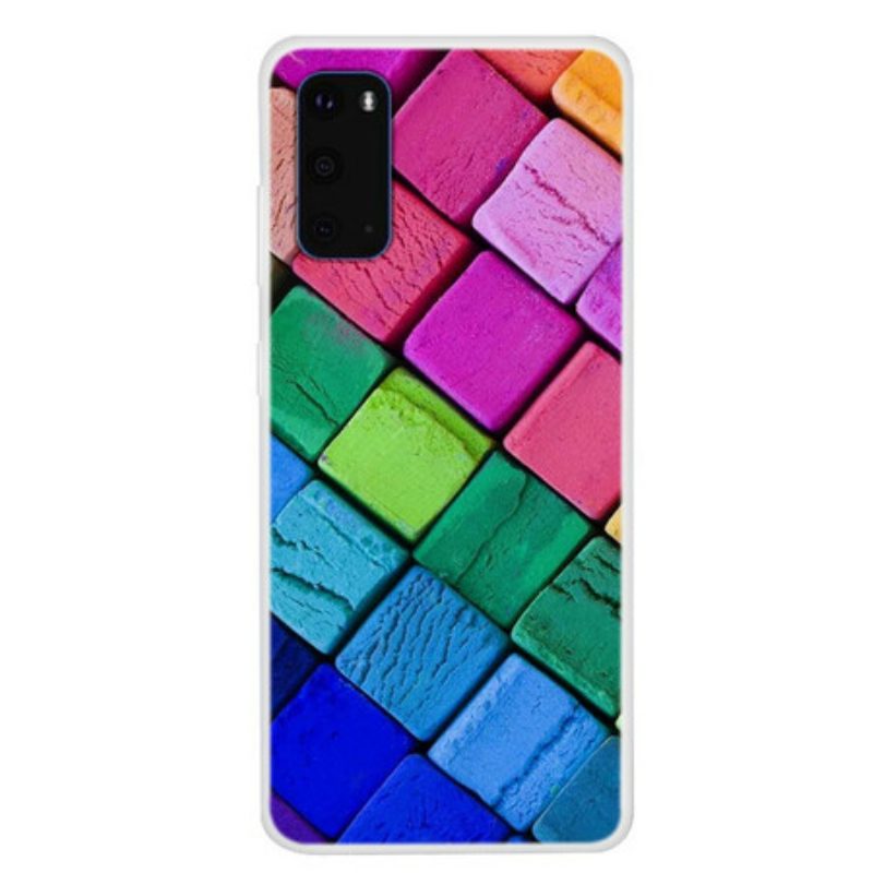 Cover Samsung Galaxy S20 Cubi Colorati