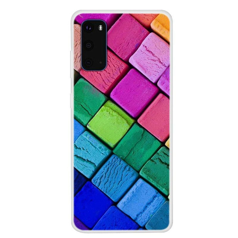 Cover Samsung Galaxy S20 Cubi Colorati