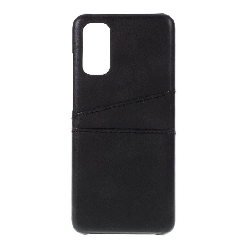 Cover Samsung Galaxy S20 Doppio Titolare Della Carta