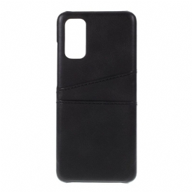 Cover Samsung Galaxy S20 Doppio Titolare Della Carta