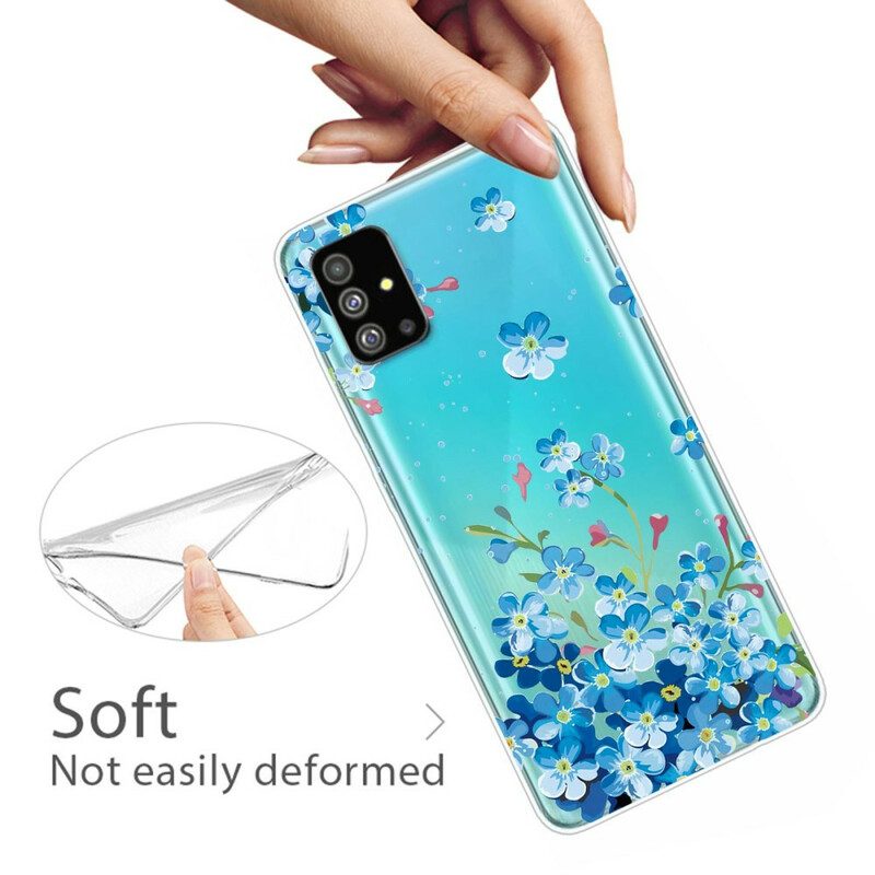 Cover Samsung Galaxy S20 Fiori Blu