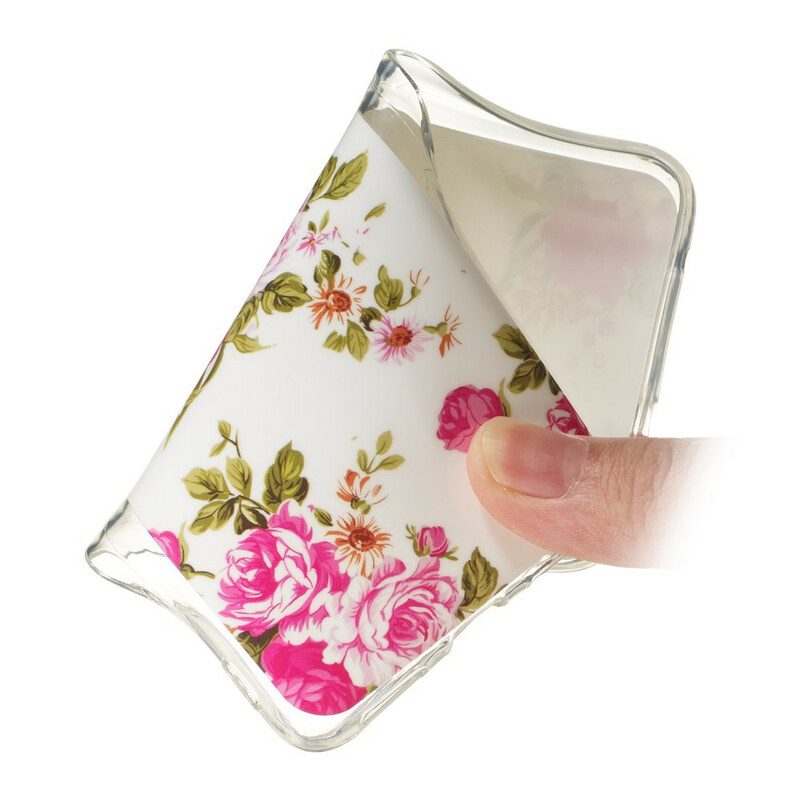 Cover Samsung Galaxy S20 Fiori Liberty Fluorescenti