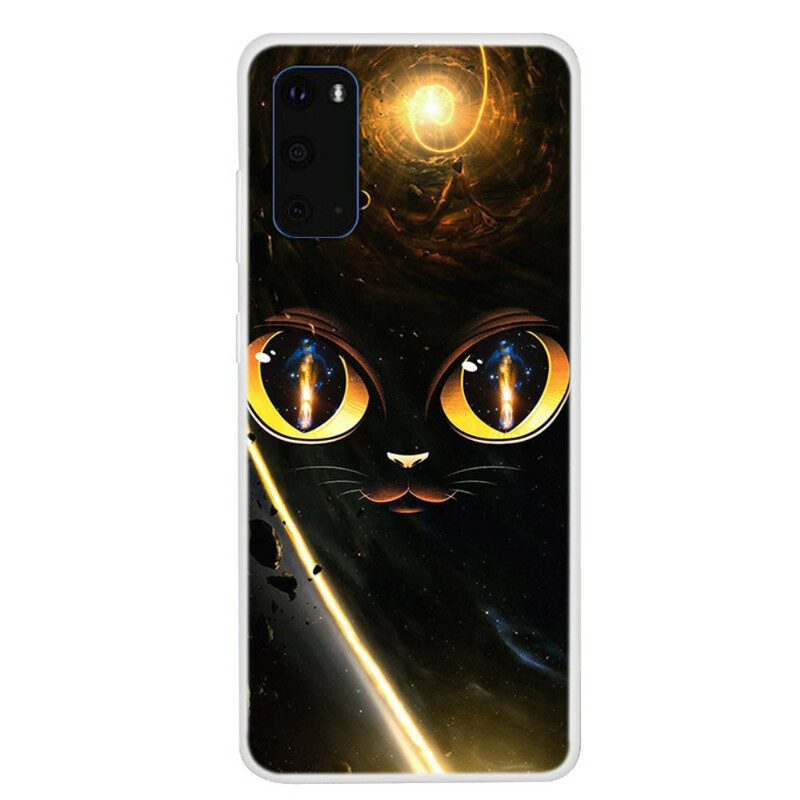 Cover Samsung Galaxy S20 Gatto Galassia