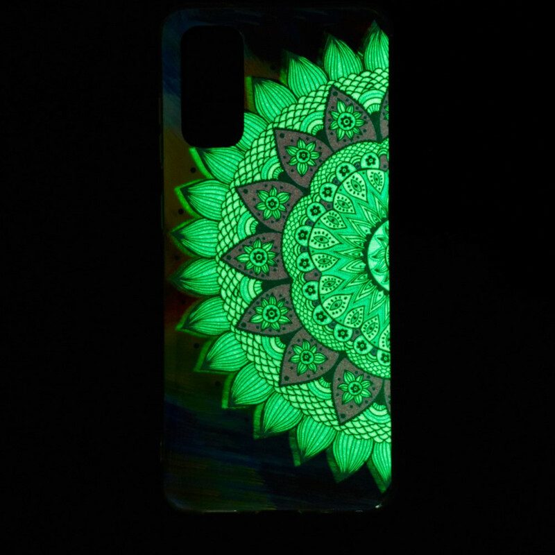 Cover Samsung Galaxy S20 Mandala Colorato Fluorescente